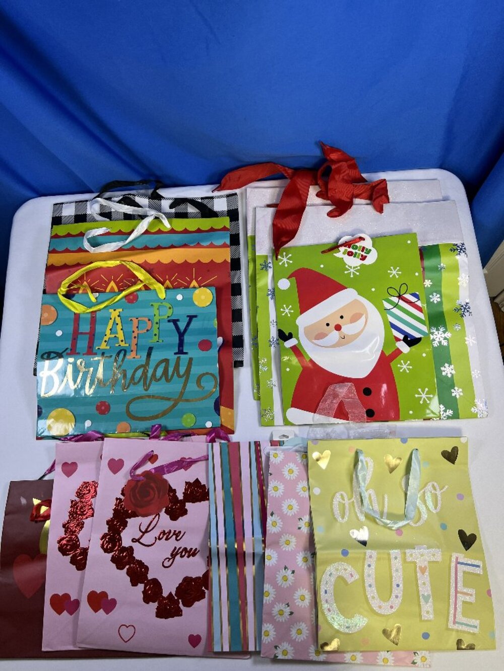 Assorted gift bags